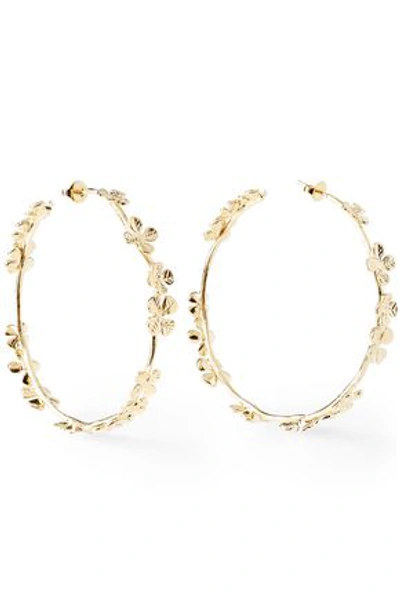 Shop Aurelie Bidermann Woman Gold-tone Earrings Gold