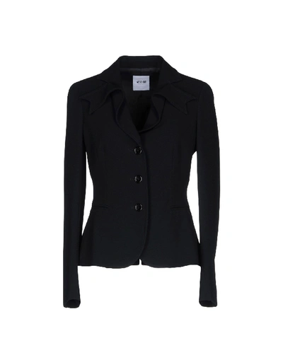 Shop Moschino Cheap And Chic Sartorial Jacket In Black