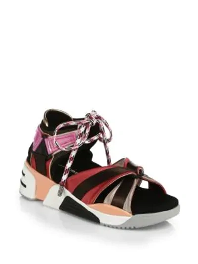 Shop Marc Jacobs Somewhere Sporty Open-toe Sandals In Multi