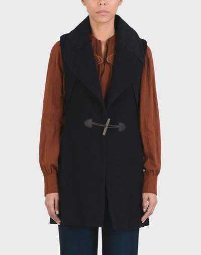 Shop See By Chloé Coat In Black