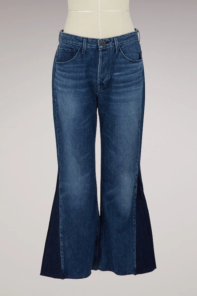 Shop 3x1 Higher Ground Gusset Crop Jeans In Elvia