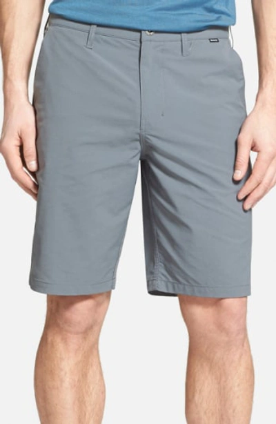 Shop Hurley 'dry Out' Dri-fit™ Chino Shorts In Cool Grey