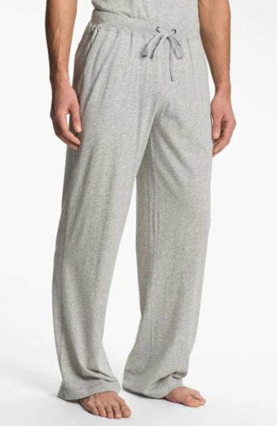 Shop Daniel Buchler Peruvian Pima Lightweight Cotton Lounge Pants In Grey Heather