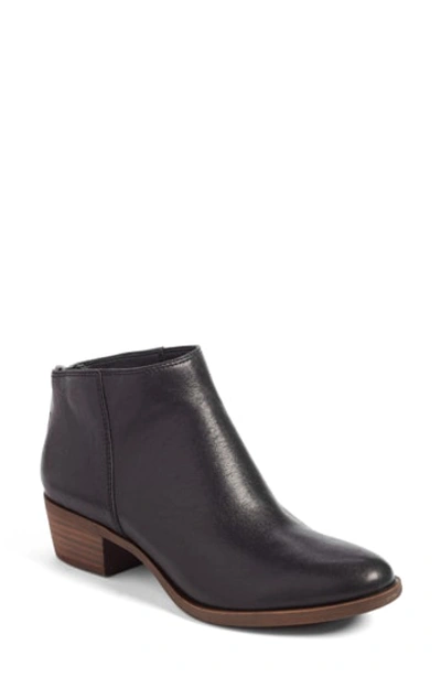 Shop Lucky Brand Bremma Bootie In Black Leather