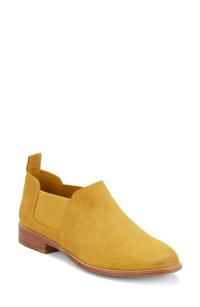 Shop G.h. Bass & Co. Brooke Chelsea Bootie In Mustard Suede