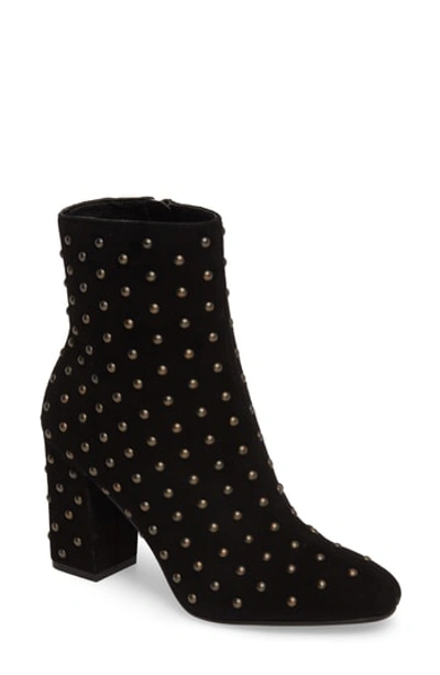 Shop Lucky Brand Wesson Ii Studded Bootie In Black Suede