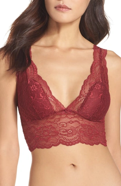 Passionata By Chantelle Lulu Bralette In Red Raspberry | ModeSens