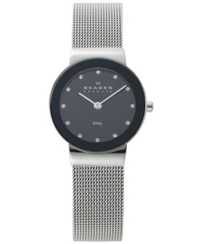 Shop Skagen Women's Freja Stainless Steel Mesh Bracelet Watch 358sssbd