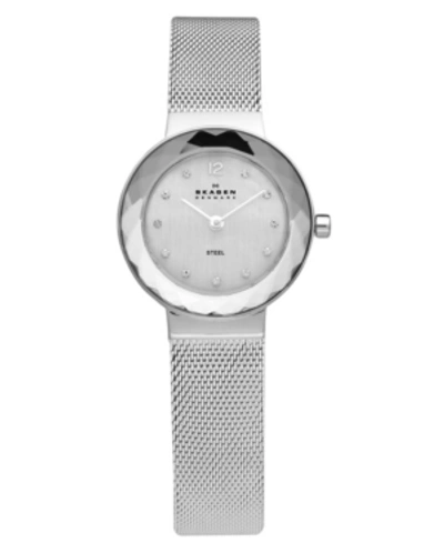 Shop Skagen Women's Leonora Stainless Steel Mesh Bracelet Watch 25mm 456sss