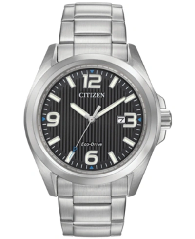 Shop Citizen Men's Eco-drive Stainless Steel Bracelet Watch 43mm Aw1430-86e