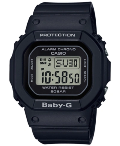 Shop Baby-g Women's Digital Black Resin Strap Watch 40mm