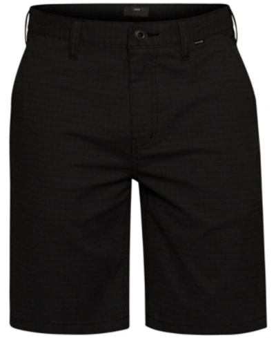 Shop Hurley Men's Turner 21" Walk Shorts In Black