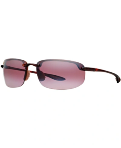 Shop Maui Jim Hookipa Polarized Sunglasses, 407 In Brown/pink