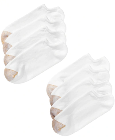 Shop Gold Toe Men's 8-pack Athletic No-show Socks In White
