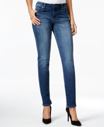 Shop Kut From The Kloth Petite Diana Skinny Jeans In Moderation