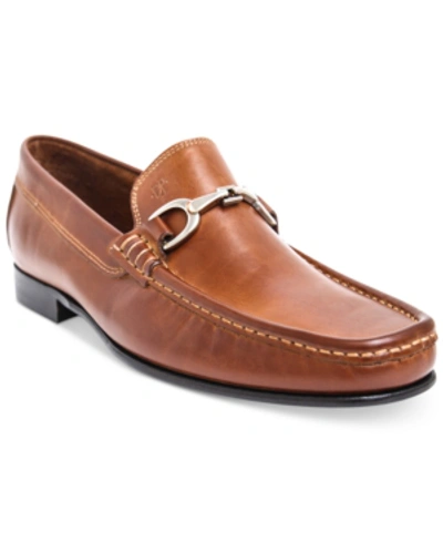Shop Donald Pliner Men's Darrin Bit Loafer Men's Shoes In Saddle