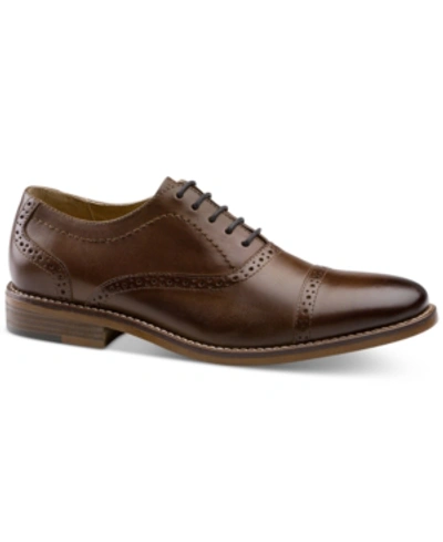 Shop G.h. Bass & Co. Men's Carnell Oxfords Men's Shoes In British Tan