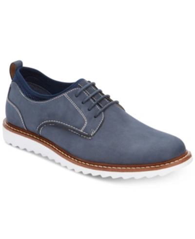 Shop G.h. Bass & Co. Men's Buck 2.0 Plain-toe Oxfords Men's Shoes In Navy Nubuck