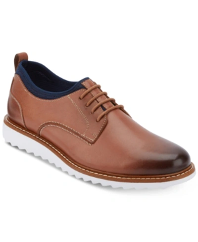 Shop G.h. Bass & Co. Men's Buck 2.0 Plain-toe Oxfords Men's Shoes In Tan Burnished Full Grain