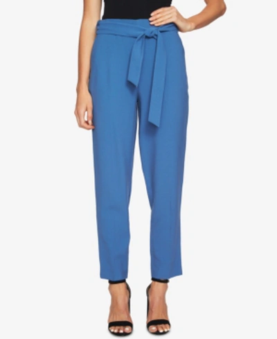 Shop 1.state Sash-belted Ankle Pants In Harbor Sky