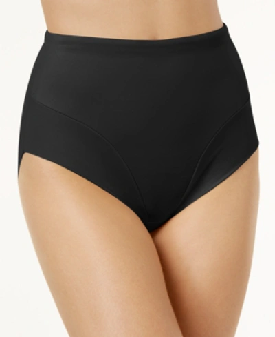 Shop Miraclesuit Women's Extra Firm Control Comfort Leg Brief 2804 In Black