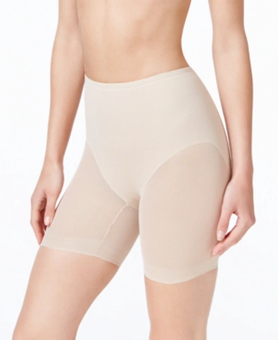 Shop Miraclesuit Women's Shapewear Extra Firm Tummy-control Rear Lifting Boy Shorts 2776 In Nude- Nude 01