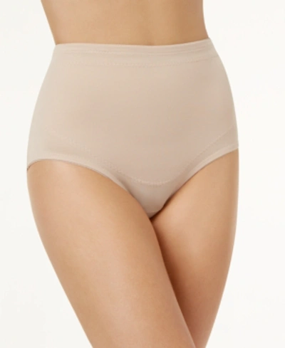 Shop Miraclesuit Women's Extra-firm Tummy-control Flexible Fit Brief 2904 In Nude