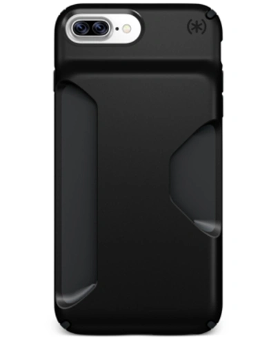 Shop Speck Presidio Wallet Iphone 6 Plus/7 Plus Case In Black/black