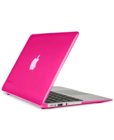 Shop Speck Macbook Air 13" Seethru Cover In Hot Lips Pink
