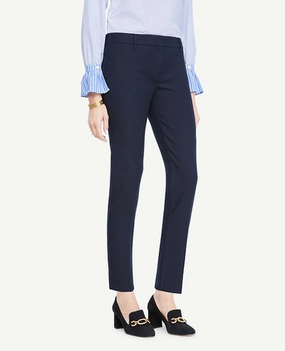Shop Ann Taylor The Petite Ankle Pant In Atlantic Navy