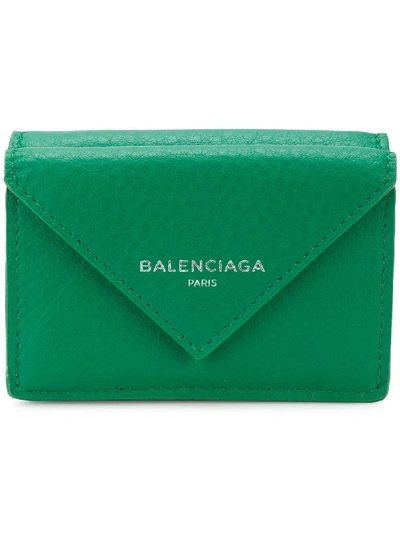 Shop Balenciaga Papier Mini Wallet