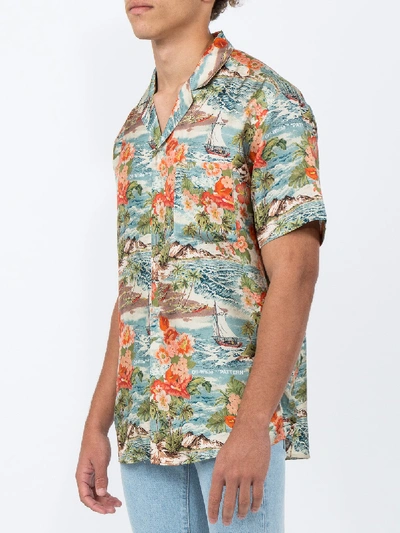 Shop Off-white Tropical Print Shirt