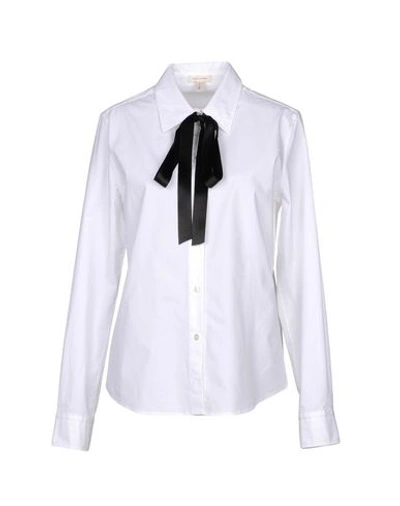 Shop Marc Jacobs Solid Color Shirts & Blouses In White