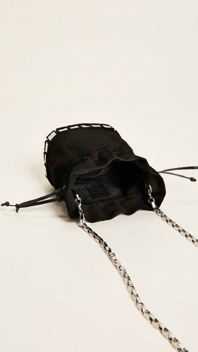 Shop Tomasini Lucile Bucket Bag In Black