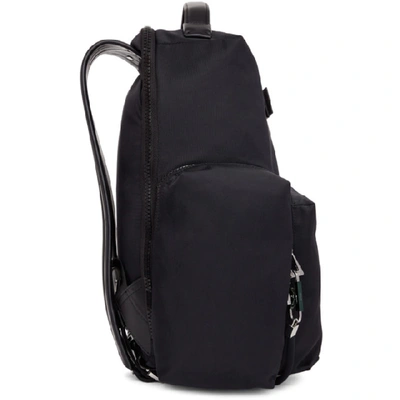 Shop Kenzo Black Tarmac Backpack In 99black