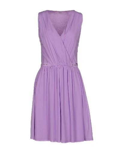 Shop Guess Short Dress In Lilac