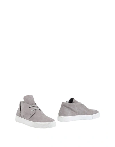 Shop Alberto Guardiani Ankle Boots In Grey