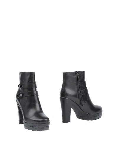Shop Alberto Guardiani Ankle Boot In Black