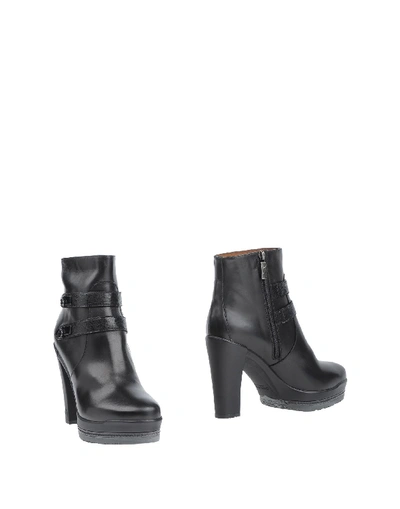 Shop Alberto Guardiani Ankle Boot In Black