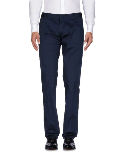 Shop Antony Morato Casual Pants In Dark Blue