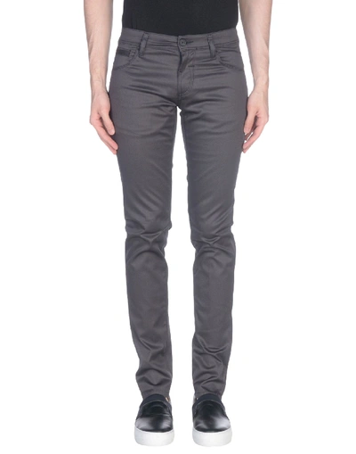 Shop Antony Morato Casual Pants In Steel Grey