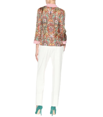 Shop Etro Printed Blouse In Female