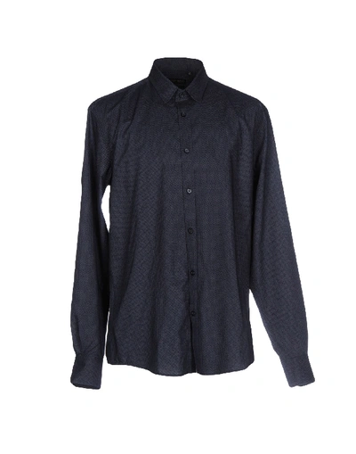 Shop Antony Morato Shirts In Dark Blue