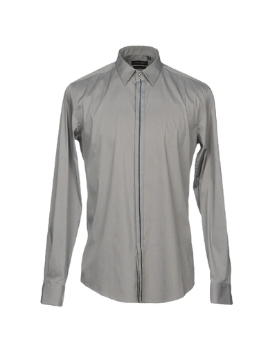 Shop Antony Morato Solid Color Shirt In Grey
