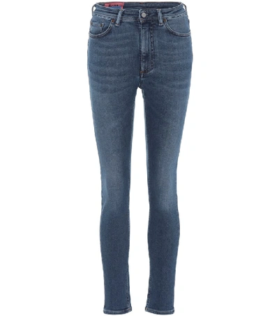 Shop Acne Studios Blå Konst Peg Skinny Jeans In Blue