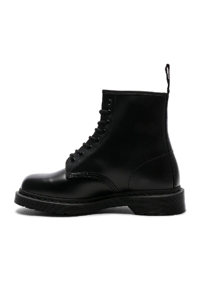 Dr. Martens' Black Eight-eye 1460 Mono Boots In Black Mono