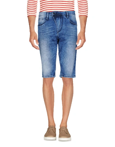 Shop Antony Morato Denim Shorts In Blue