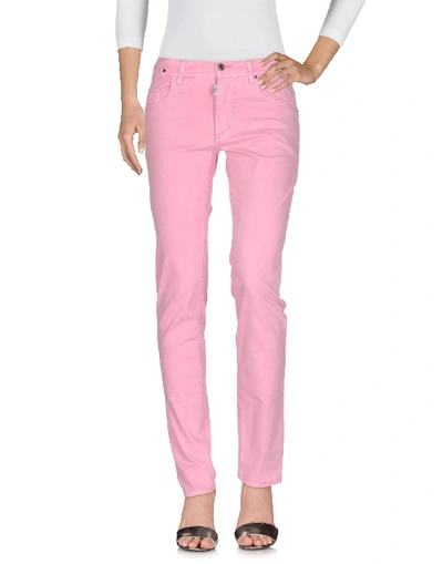 Shop Antony Morato Denim Pants In Pink