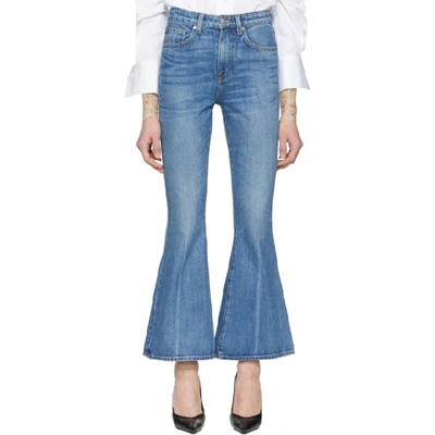 Shop Brock Collection Blue Belle Jeans In Drk Vintage