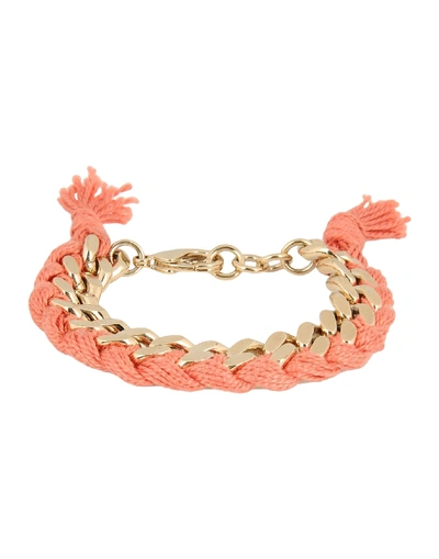 Shop Riccardo Forconi Bracelets In Salmon Pink